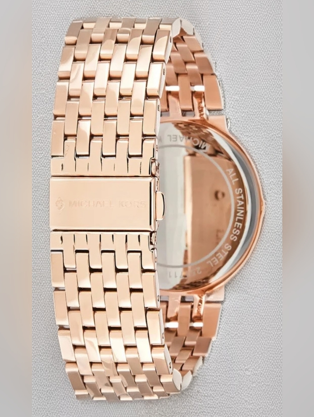 Michael Kors Womens Darci Rose Gold Watch 3192 - Like New! - Picture 3 of 6